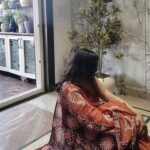 Batik print Cotton Saree