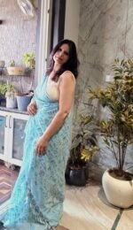Warli Print Khadi Saree - Image 3