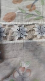 Hakuba with lace work cotton unstitched suit - Image 5