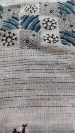 Kota doriya Silk hand work saree - Image 4