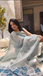 Kota doriya Silk hand work saree