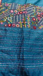 Tussar silk hand work  saree - Image 6