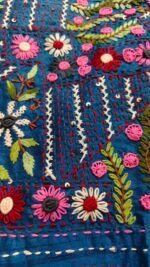 Tussar silk hand work  saree - Image 8